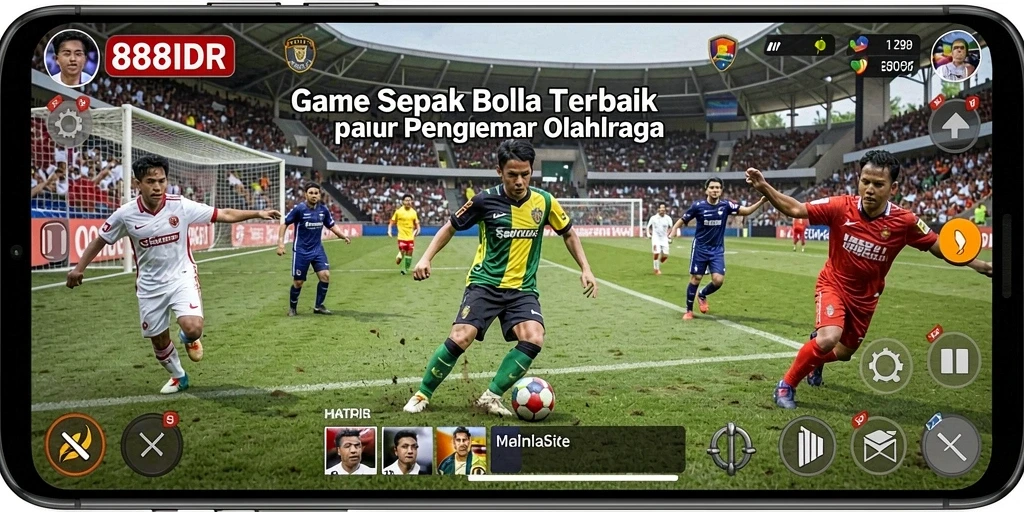 Tampilan menarik dari gameplay <strong>888IDR</strong> dengan aksi cepat di lapangan.