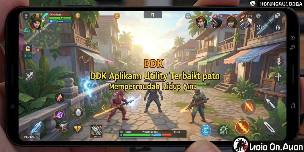 Tampilan antarmuka DKK yang menarik dan mudah digunakan.