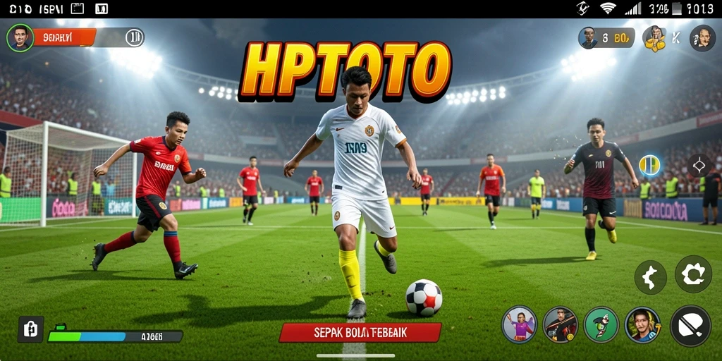 Tangkapan layar HPTOTO menunjukkan aksi seru di lapangan sepak bola.