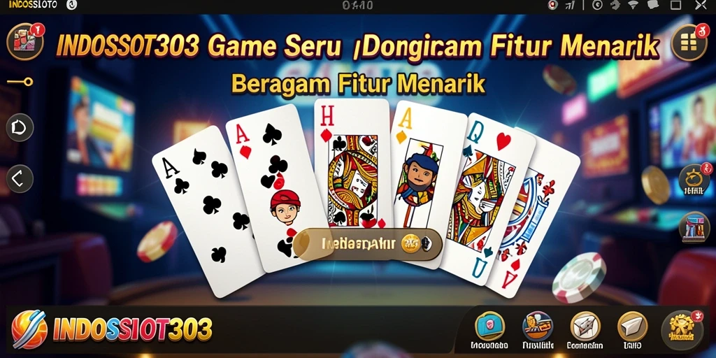 Tampilan menarik dari gameplay Domino di INDOSLOT303.