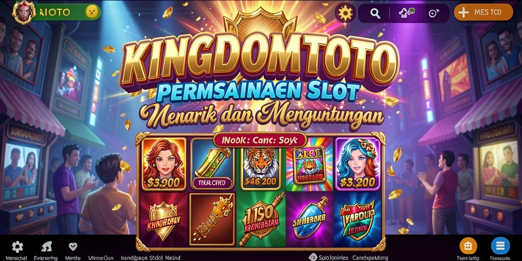Tampilan gameplay KINGDOMTOTO yang menegangkan dan mengasyikkan.