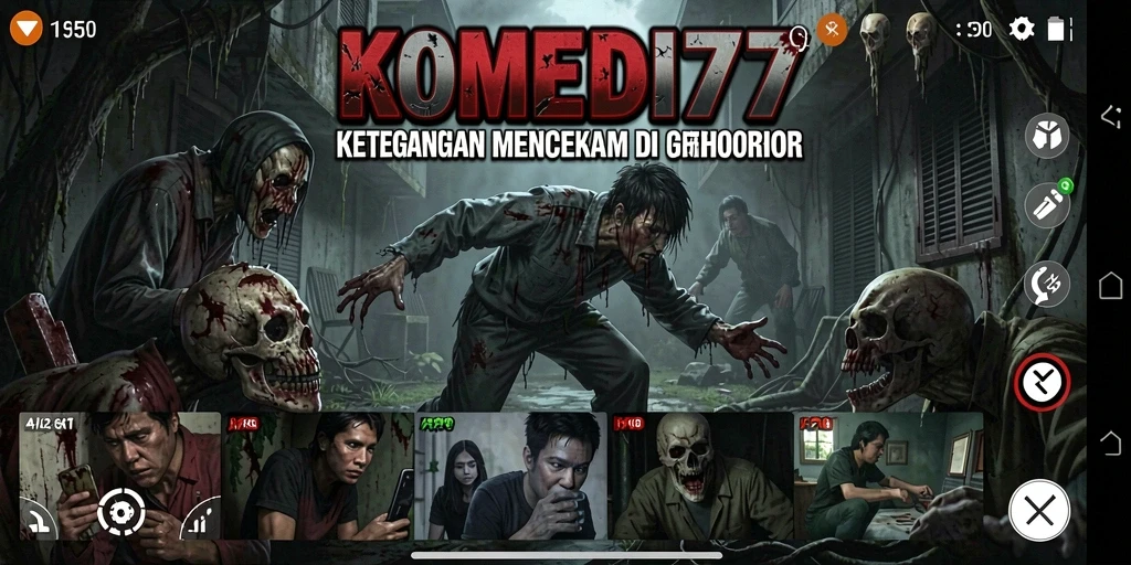 Gameplay menegangkan yang penuh dengan kengerian dan misteri.