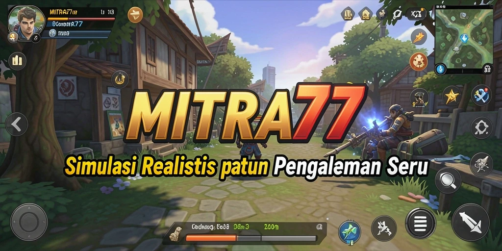 Tangkapan layar menunjukkan gameplay menarik dari <strong>MITRA77</strong> dengan berbagai fitur simulasi.