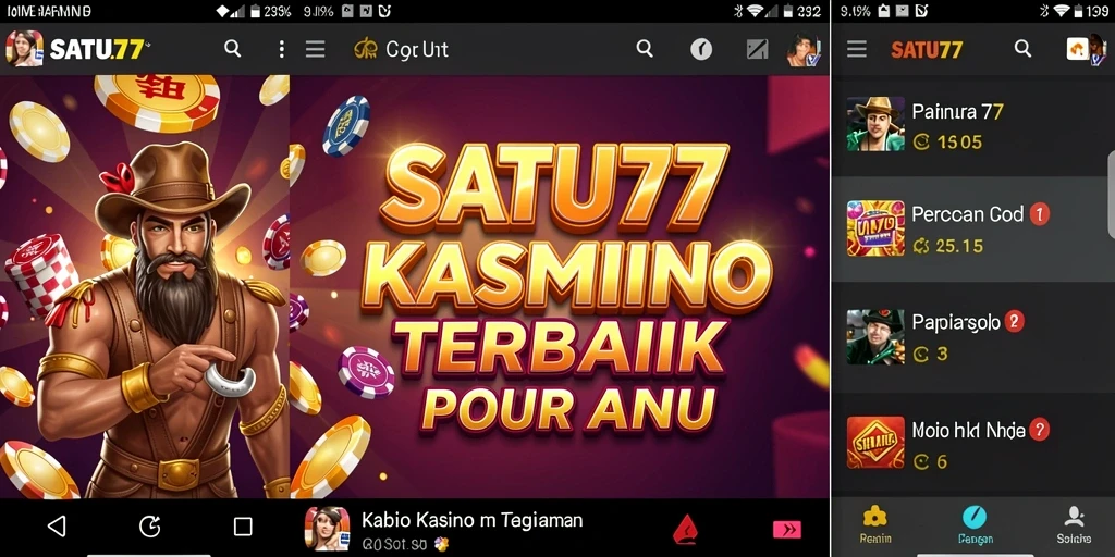 Tampilan menakjubkan dari gameplay SATU77 yang penuh aksi.